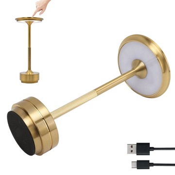 Ściemniana Lampa Nocna Stołowa Dotykowa w Baru LED 2600mAh