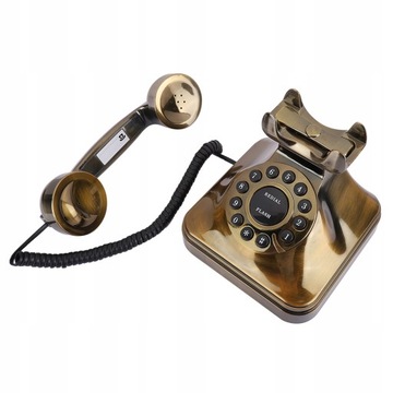 WX-3011 # ANTYCZNY BRĄZ TELEFON VINTAGE TELEFON