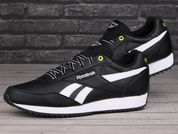 Buty męskie, sportowe Reebok REWIND RUN RIPPLE BLACK WHITE