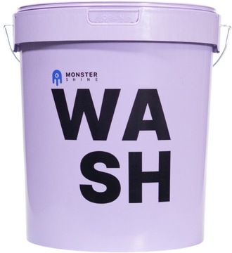 ZESTAW MONSTER SHINE WIADRA DO MYCIA AUTA SAMOCHODU WASH RINSE 2 SEPARATORY
