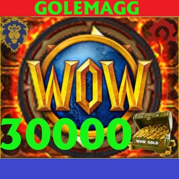 WOTLK World of Warcraft WOW Gold 30000 Golemagg