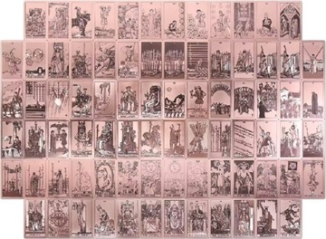 НАБОР КЛАССИЧЕСКИХ КАРТ ТАРО ГАДАНИЕ ТАРО СОЛНЦЕ ЗОЛОТАЯ ФОЛЬГА 78 КАРТ ПВХ