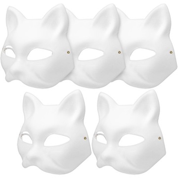 8 шт. пластиковая маска кошки CAT для рисования своими руками