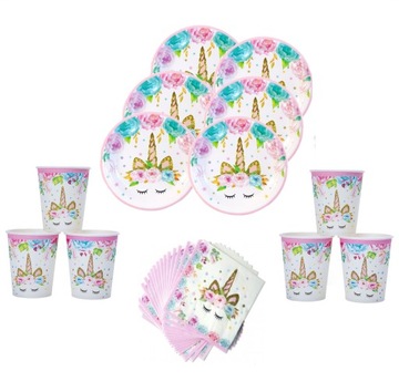Трубочки Unicorn Трубочки Unicorn Birthday 6 шт. украшение вечеринки