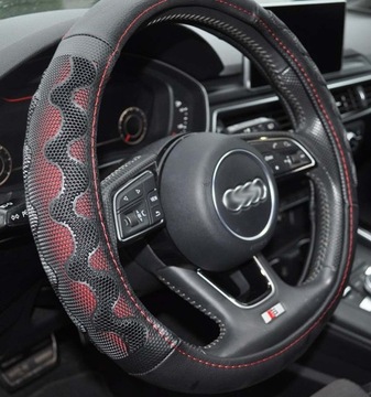 ПРОТИВОСКОЛЬЗЯЩИЙ ЧЕХОЛ РУЛЯ, ЧЕХОЛ (М) 37-39 кожа, кожа