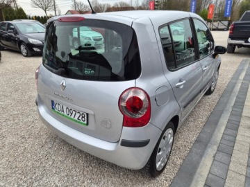 Renault Modus Hatchback 1.2 i 16V 75KM 2007 Renault Modus 2007 Piekny srebrny 1.2 benzyna NOWY GAZ STAG GWARANCJA, zdjęcie 8