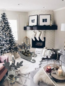 РОЖДЕСТВЕНСКИЙ ОЛЕНЬ УКРАШЕНИЕ ФИГУРКА ОРНАМЕНТ 23 см