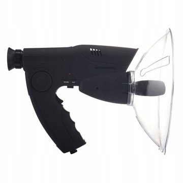 Подслушивание, бинокль, направленный шпионаж МИКРОФОН