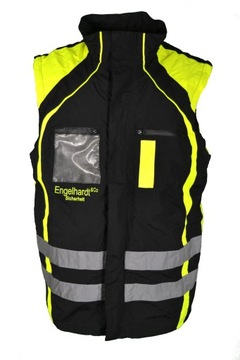 ENGELHARDT MĘSKA KAMIZELKA MOTOCYKLOWA ODBLASKOWA OSTRZEGAWCZA L