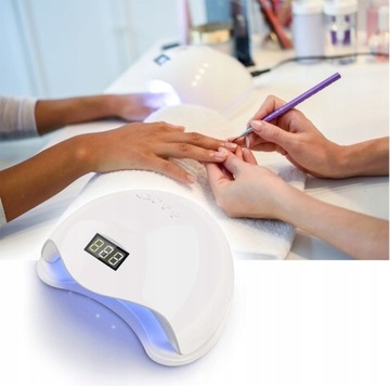 Lampa SUN5 LED + UV MOC 48W hybrydy +żel