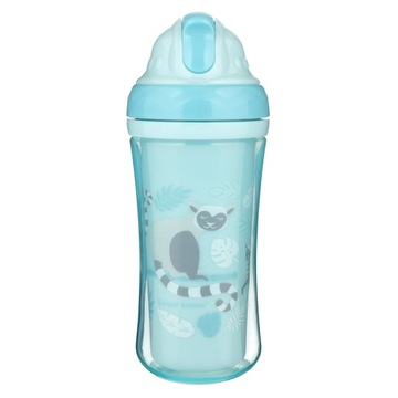 Canpol Bidon ze składaną rurką 260ml 12m+ JUNGLE