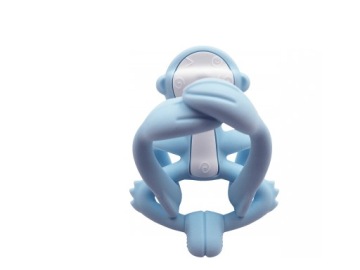 Прорезыватель для зубов Mombella Monkey, голубой