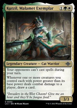 Karta Magic: The Gathering Kutzil, Malamet Exemplar LCI