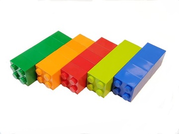 LEGO 3003 KLOCKI 2X2 MIX KOLORÓW 25 SZT