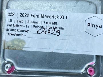 Ford Maverick 2022+ Escape Kuga USA Контроллер модуля подушек безопасности