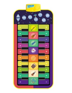 МУЗЫКАЛЬНЫЙ КОВРИК ДЛЯ ДЕТЕЙ, ЭЛЕКТРОННАЯ ИГРА ТАНЦУЮЩИЙ ПИАНО ТАНЕЦ