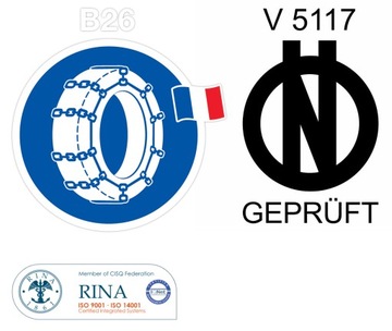 Цепи Polaire Plastic Grip T14 275/60R16 195/80R17 215/70R17 235/65R17