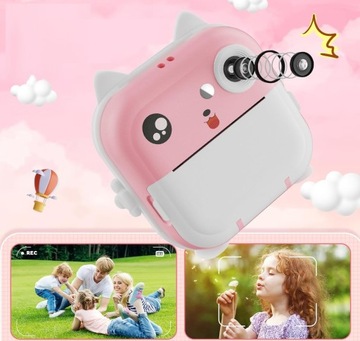 ЦИФРОВАЯ МГНОВЕННАЯ КАМЕРА С ПРИНТЕРОМ ДЛЯ ДЕТСКИХ РОЛИКОВЫХ ИГР