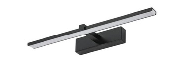 LAMPA NAD LUSTRO GALERYJKA LED 8W 40cm VENUS CZARN
