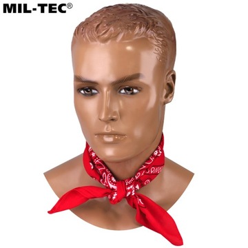 ШАРФ НА ГОЛОВУ MIL-TEC WESTERN BANDAMA Красный