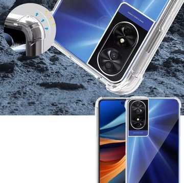 ПРОТИВОПОКАЗАТЕЛЬНЫЙ БРОНИРОВАННЫЙ КОРПУС ДЛЯ TCL 505 + СТЕКЛО