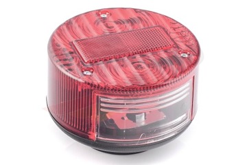 Фонарь задний, круглый, красный плафон Simson S51 SR50 MZ ETZ 150 250