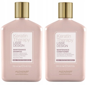 ALFAPARF LISSE DESIGN KERATIN THERAPY ZESTAW szamp