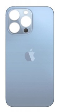 Klapka Plecki Tył iPhone 13 Pro Max Niebieski Blue Duże oczko BIG HOLE