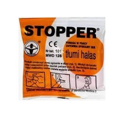 STOPPER woskowany 101 formowany ZATYCZKI do uszu