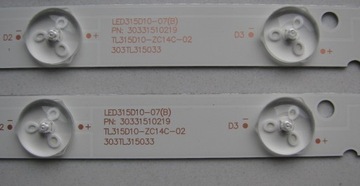 Listwy LED LED315D10-07 Kruger Matz KM0232 VIVAX TV-32LE60 Sencor SLE3213M4