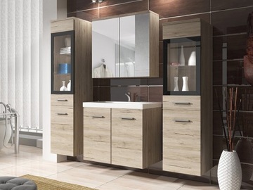 МЕБЕЛЬ ДЛЯ ВАННОЙ КОМНАТЫ с умывальником ВАННАЯ КОМНАТА Мадрид II