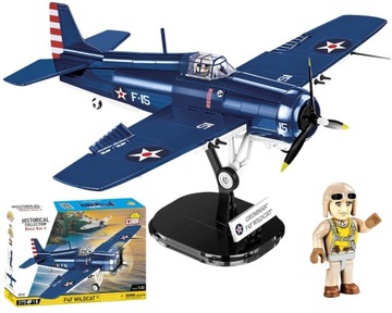KLOCKI COBI 5731 SAMOLOT MYŚLIWIEC F4F WILDCAT