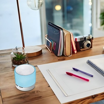 БЕСПРОВОДНОЙ МИНИ-ПОРТАТИВНЫЙ Bluetooth-ДИНАМИК USB SD СО СВЕТОДИОДОМ