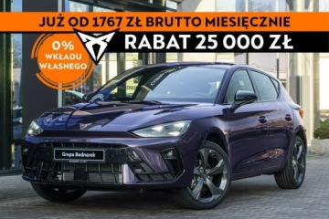 Cupra Leon II Hatchback Facelifting 1.5 eTSI MHEV 150KM 2026 Cupra Leon 1.5 eTSI 150 KM DSG - Dostępny od