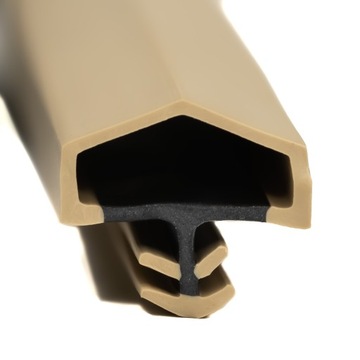 Деревянный дверной уплотнение MDF Dre с бежевым