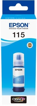 ORYGINALNY Tusz EPSON 115 C niebieski C13T07D24A