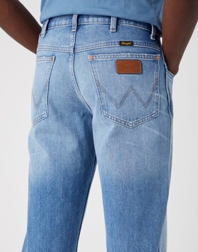 Męskie spodnie jeansowe proste Wrangler TEXAS W33 L30