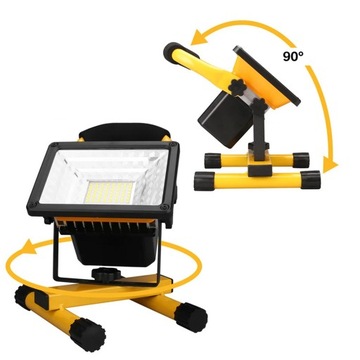 ГАЛОГЕННАЯ ПЕРЕНОСНАЯ ЛАМПА СТРОИТЕЛЬНАЯ ПРОЖЕКТОР SMD LED ПОИСК 30ВТ