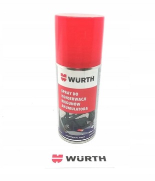 SPRAY DO KONSERWACJI BIEGUNÓW AKUMULATORA WURTH