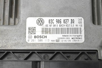 JEDNOTKA MOTORU VW TOURAN (1T3) 03C906027BQ 1.4L GASOLINE 2012