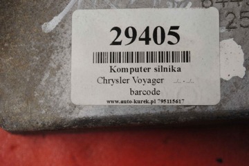 CHRYSLER VOYAGER II JEDNOTKA 04834648