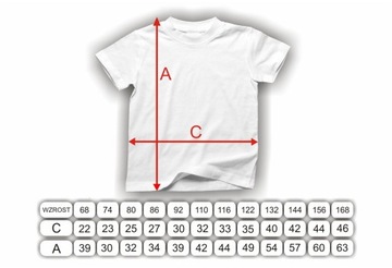 KOSZULKA Z TWOIM NADRUKIEM IMIĘ RÓŻNE KOLORY R122