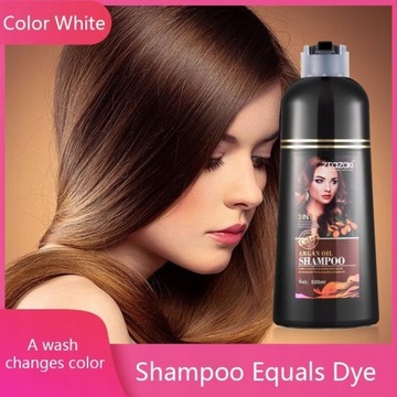 Травяной шампунь для черных/каштановых волос