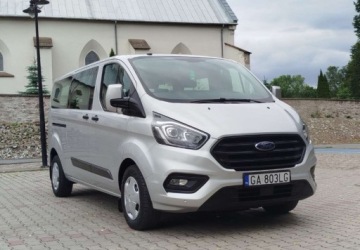 Ford Transit Custom I 2019 Ford Transit Custom 9 osobowySerwisowanyL2H1Salon PLZadbanyGwarancja start, zdjęcie 4