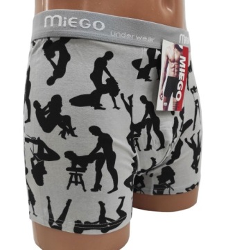 Прикольные мужские боксеры L KAMASUTRA секс ВЫКРОЙКИ