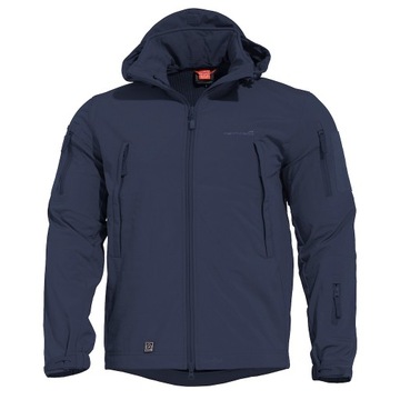 Kurtka softshell Pentagon Artaxes z kapturem - Granatowa M