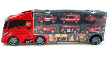 ПОЖАРНЫЙ ГРУЗОВИК С ПРУЖИННОЙ ПУСКОВОЙ УСТАНОВКОЙ