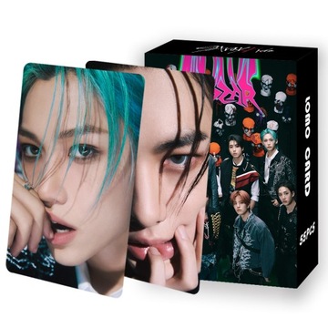 55 SZT IDOL PLAKATY ZDJĘCIA KART ZESTAW SKIDS LOMO KPOP STRAY KIDS