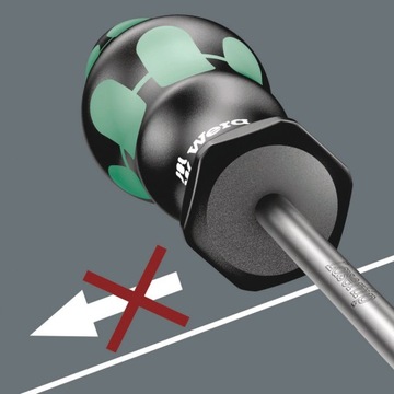 WERA Отвертка шестигранная 1/4x125 мм, с шариком 352