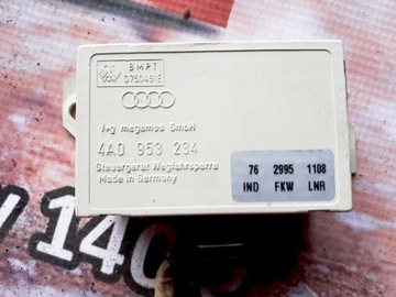 IMMOBILIZER STEROWNIK MODUŁ WTYCZKA AUDI 80 90 S2 B4 A4 B5 A6 C4 C5 A8 D2